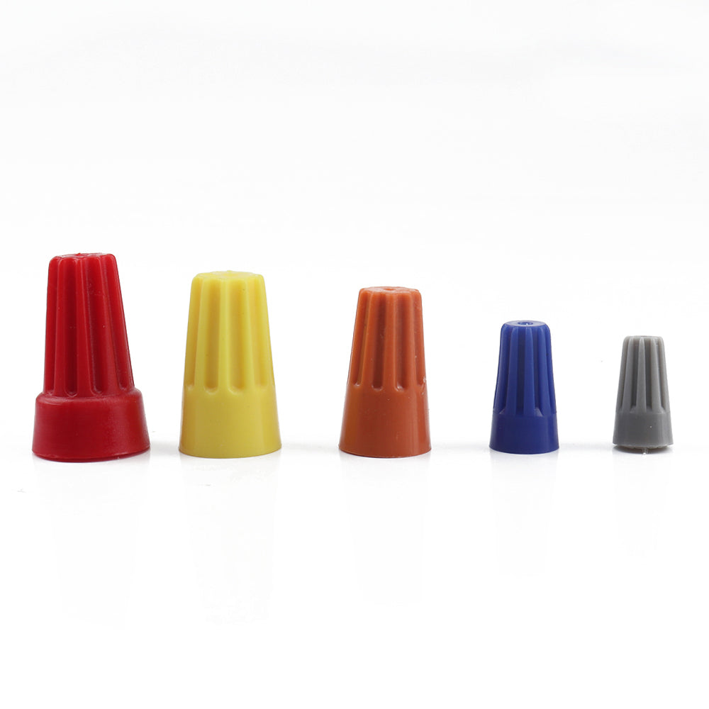 A0818 320Pcs PVC Insulated Wire Connector Twist Nuts Caps Assortment Kit A0818 320Pcs PVC Insulated Wire Connector Twist Nuts Caps Assortment Kit